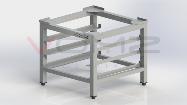 Base for dishwasher with drawers