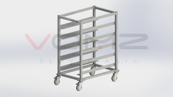 Trolley for thermoports low